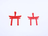 shinto torii amulet 3d printed 