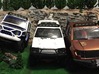 Orlando RC Wide light bar 1/32-1/35  - 4 Pcs 3d printed Shows installed on all 3 Orlandoo vehicles