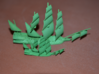 Flying Dutchman 3d printed Small and large in ghostly green