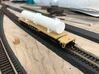 Flatcar Load - Fraction Tower - Nscale 3d printed Painting and Photo by Joe Fehr