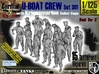 1/125 German U-Boot Crew Set301 3d printed 
