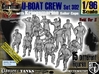 1/96 German U-Boot Crew Set302 3d printed 