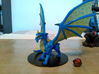 Young Blue Dragon 3d printed 