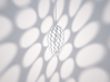 Hedron Series: Pendant Light 3d printed Hedron Pendant: As shown in white