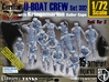 1/72 German U-Boot Crew Set302 3d printed 