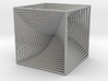 0045 Cube Line Design (3.25 cm) #001 3d printed 