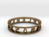 Parallelkeller Ring "Round'N'Round" Intense 3d printed 