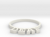 D&D Condition Ring, Deaf 3d printed 