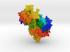 Mitogen-Activated Protein Kinase Kinase 1 (MEK1) 3d printed 