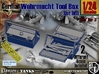 1/24 German WWII Tool Box Set001 3d printed 