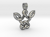 Zen thinking celtic knot [pendant] 3d printed 