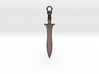 Greek Xiphos Sword Pendant/Keychain 3d printed 