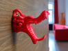 dragon wall hook 3d printed dragon wall hook - 3D print in red nylon 
