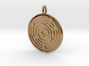 Wheel of Hecate pendant 3d printed 