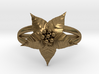 Poinsettia - The Ring of December  3d printed 