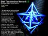 3 Merkabah Star Tetrahedrons Nested 50mm 3d printed 