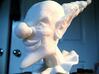 Evil Clown Hollow 3d printed White, Strong and Flexible