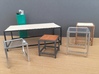 Lounge Table square, rectangular 1:12 3d printed Variations and possibilities