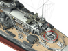 1/200 DKM Scharnhorst -fire control post aft 3d printed 