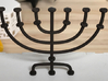 Menorah candlestick 1:12 scale model 3d printed 