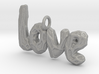 Love pendant with Voronoi Vine 3d printed 