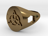 Triquerta Ring Size: Y/12 3d printed 