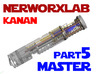 NWL Kanan - Master Part5 Lightsaber Chassis 3d printed 