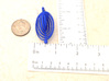 Ovals - Earrings in Nylon Plastic 3d printed 