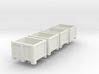 HO Scale Palletbox 4pc 3d printed 