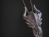 Dragon Skull Pendant 3d printed 