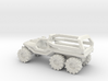 ATV 1 to 144 6x6 solid Open Top ROPS on back 3d printed 
