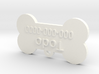 Personalized Dog Tag  3d printed 
