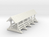 small foot bridge    roof long 3d printed 