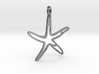 starfish pendant jewerly 3d printed 