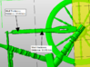 Spinning Wheel 1:12 3d printed This is the issue one has to resolve manually...