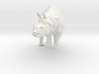 rhino statue 65mm 3d printed 