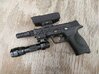 BWS Zombie Response Pistol 3d printed 