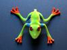 Jumping Tree Frog 3d printed 