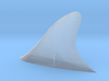 S Scale Shark fin 3d printed This is a render not a picture