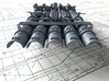 1/96 RN 21" Pentad Torpedo Tubes Flat Spray Shield 3d printed 3d render showing Mount detail
