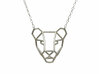 Lioness Pendant 3d printed 