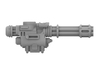 Mini Knight Rotary Gun (Left) 3d printed 