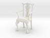 Chippendale Chair with arms 3d printed 