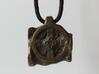 Antikythera Mechanism Pendant 3d printed Antique Bronze Gloss