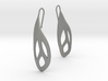 Flos earrings 3d printed 