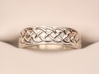 Celtic Knot Wedding Band 3d printed Size 7