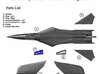F-111TACT-144scale-WingsBack-01-Airframe 3d printed 