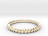 Rhombus Double Layer Band Ring 3d printed 