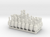 1/18 Scale Chess Pieces Sprue (Full Set) 3d printed 
