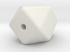 Geo Cube Bead 3d printed 